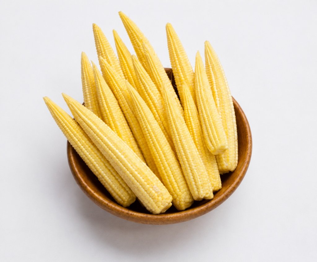 Baby corn product showcase
