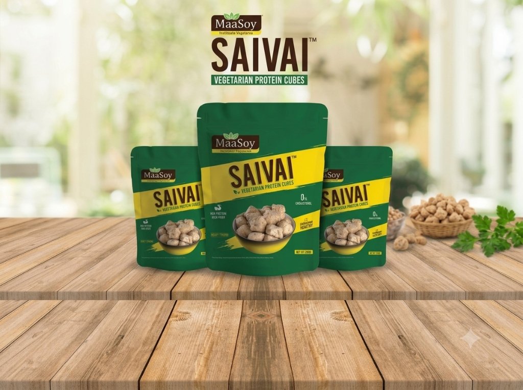 Saivai Veg Chicken Protein Cubes
