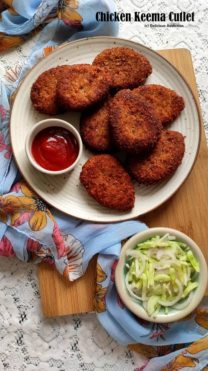 Chicken cutlet (Keema Patty) product showcase