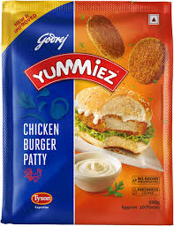 Classic Chicken Burger patty product showcase