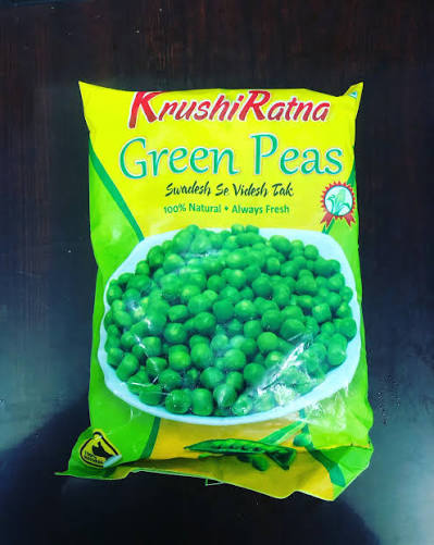 Frozen Green Peas product showcase