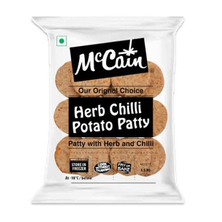 Herb Chilli Potato Patty product showcase