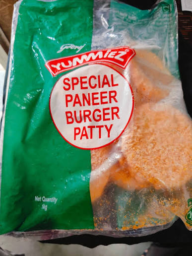 Paneer Patty product showcase