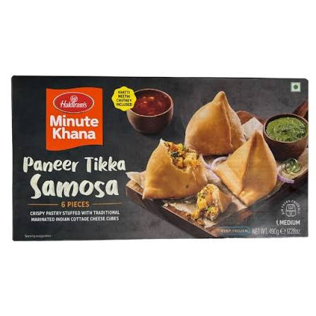 Paneer Tikka Samosa product showcase