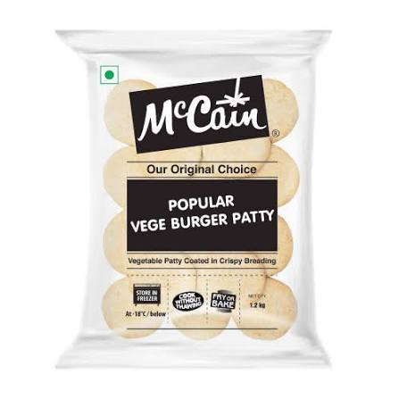 Popular Veg Burger Patty product showcase