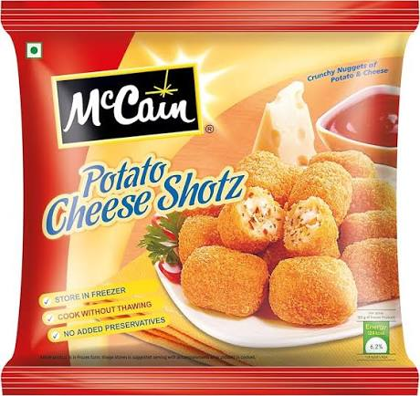 Potato Cheese Shotz product showcase