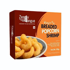 Prawn popcorn product showcase