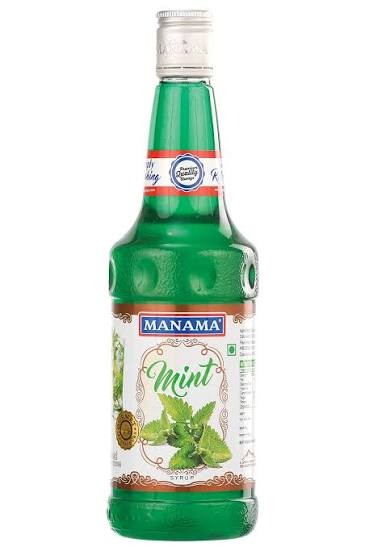 Mint Syrup product showcase