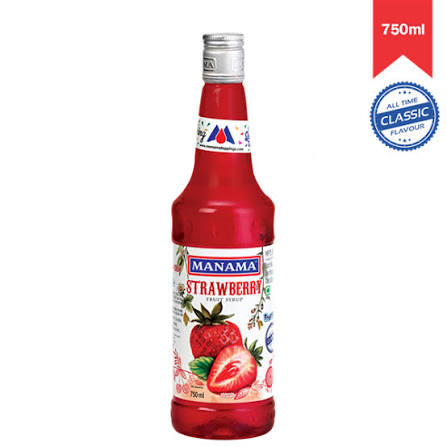 Strawberry Syrup product showcase